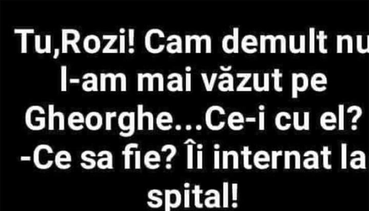 Imagine Stire BANCUL ZILEI | Ce s-a întâmplat cu Gheorghe, de fapt | 2review.ro