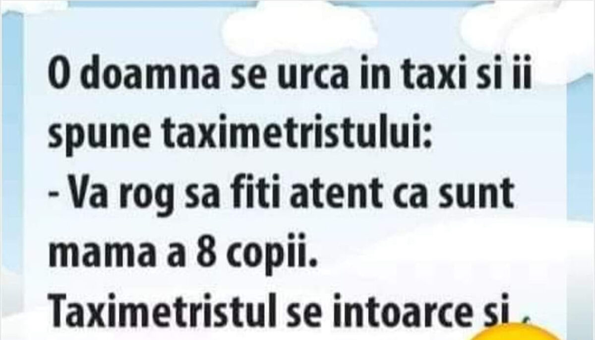 Imagine Stire BANC | „Vă rog să fiți atent, că sunt mamă a 8 copii” | 2review.ro