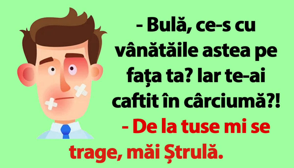 Imagine Stire BANCUL ZILEI | „Bulă, ce-s cu vânătăile astea pe fața ta?” | 2review.ro
