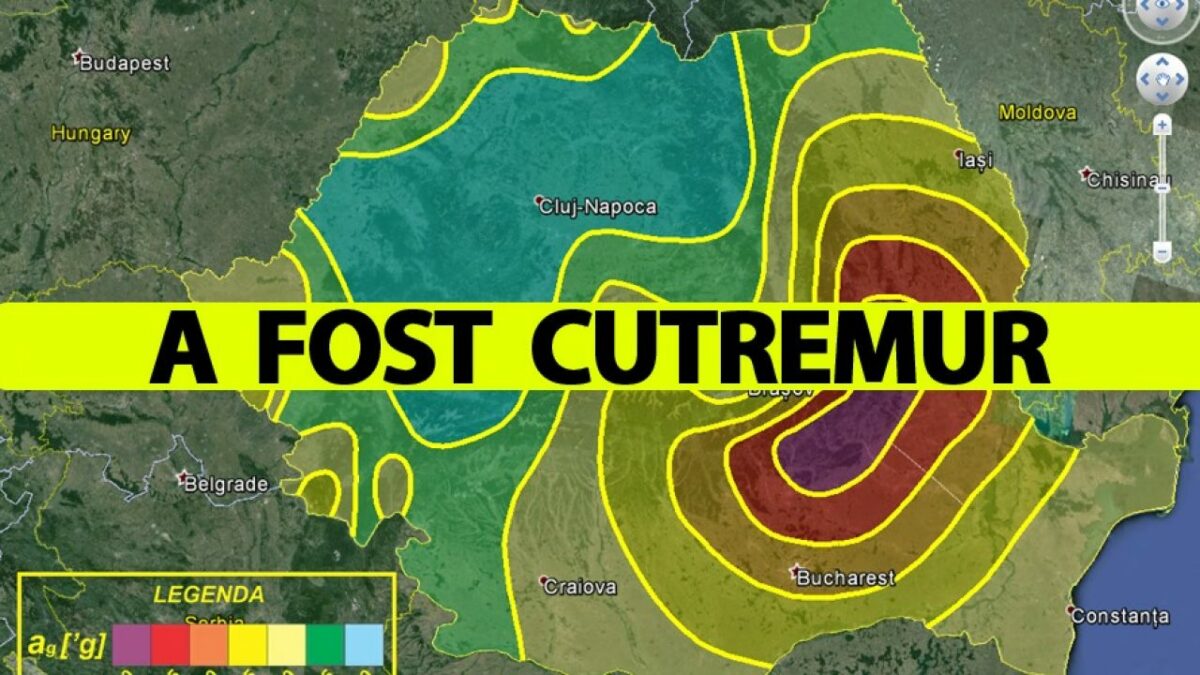 Cutremur în România, joi 2 noiembrie. Epicentrul a fost în Ialomița