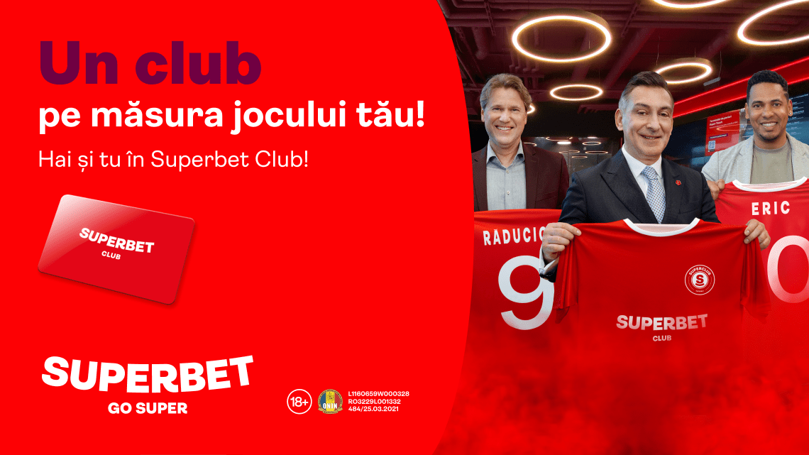 (P) Transferurile momentului sunt cele din Superbet Club! Un club pe