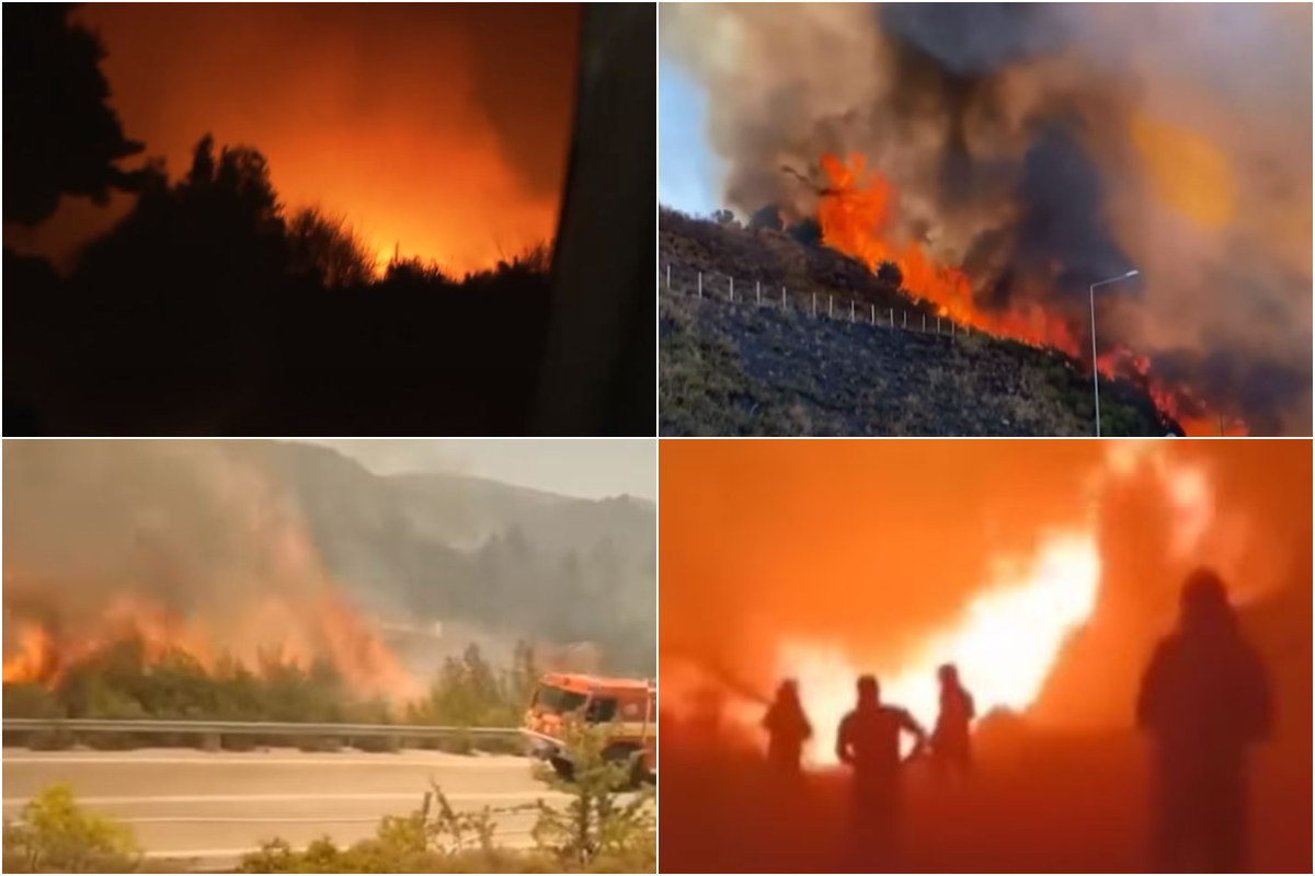 Dezastru în Grecia din cauza incendiilor. Atenționarea transmisă de MAE pentru românii care vor să călătorească în insulele elene, în această perioadă