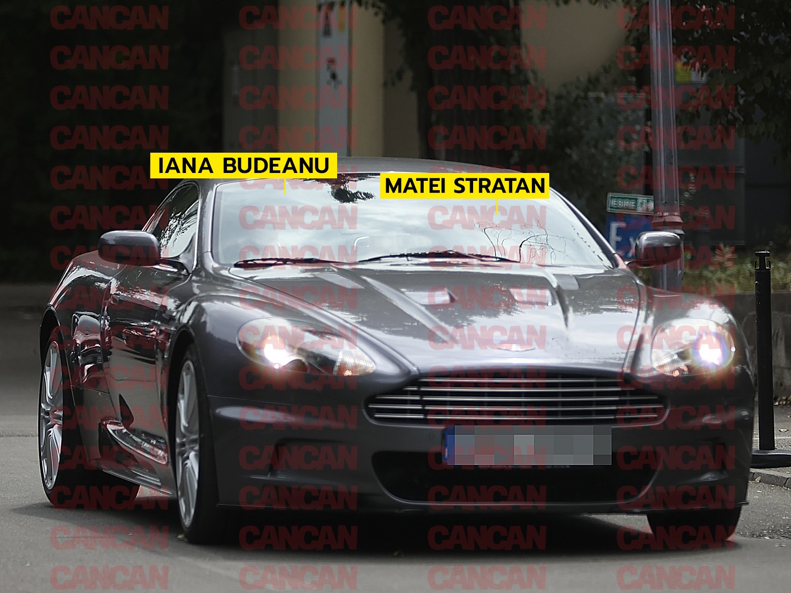 Matei Stratan și Iana Budeanu au părăsit zona cu un Aston Martin de 200.000 de euro