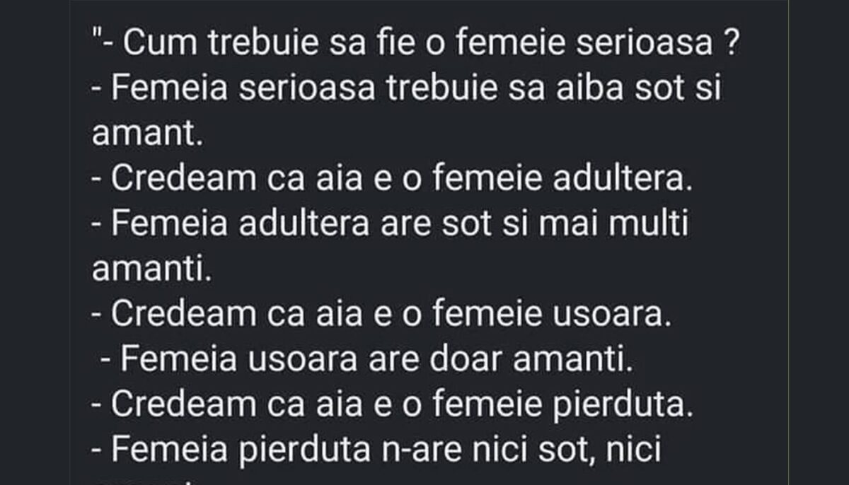 Imagine Stire BANCUL ZILEI | De câte tipuri sunt femeile, de fapt | 2review.ro