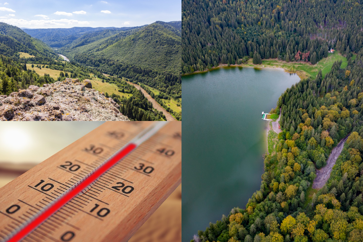 Zona din România unde te poți ascunde de caniculă. Cât costă să petreci un sejur de 3 zile, în creierii munților, la 20 de grade Celsius