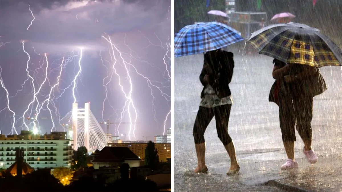 ANM, în alertă! S-a emis cod portocaliu de vreme severă imediată: ploi torenţiale şi fenomene meteo extreme