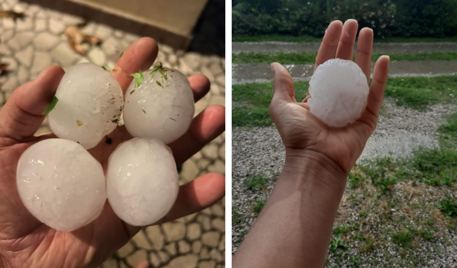 Alertă meteo! Peste 100 de persoane au fost rănite din cauza fenomenelor extreme. Grindina cât mingea de tenis a distrus mai multe case. VIDEO