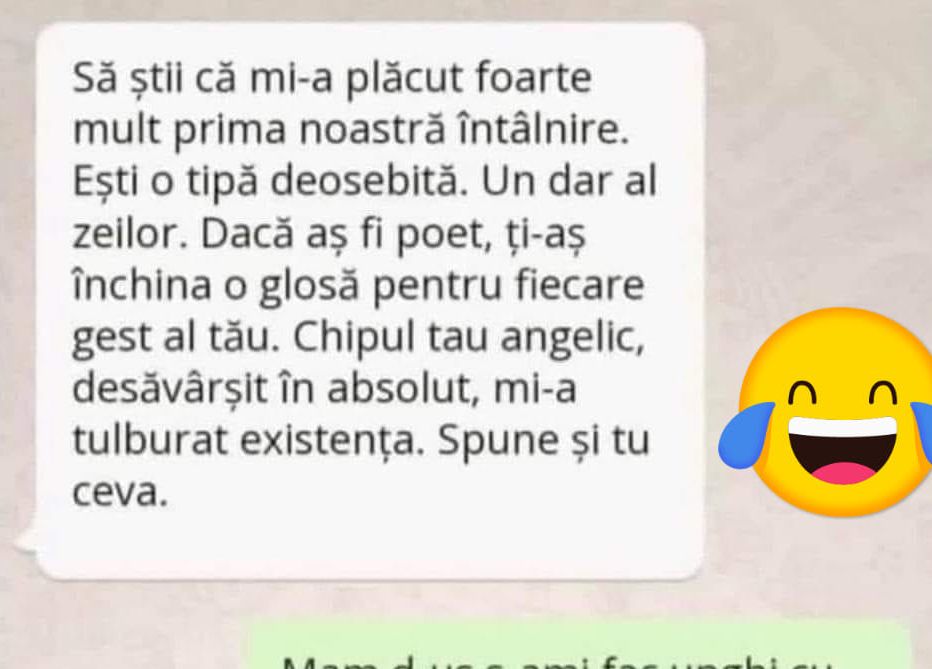 Imagine Stire BANCUL ZILEI | „Să știi că mi-a plăcut enorm prima noastră întâlnire” | 2review.ro