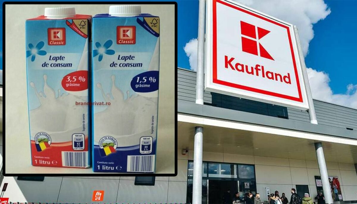 Ce conține, de fapt, laptele K-Classic din supermarketurile Kaufland din România