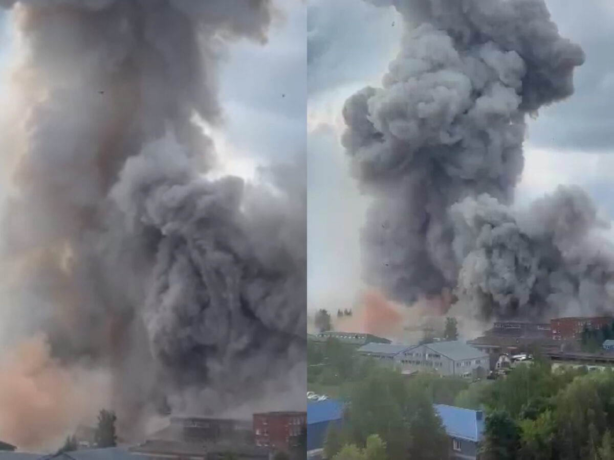Imagine Stire BREAKING NEWS! Explozie devastatoare în apropierea Moscovei. Zeci de oameni răniți, alte câteva sute de persoane sunt evacuate | 2review.ro