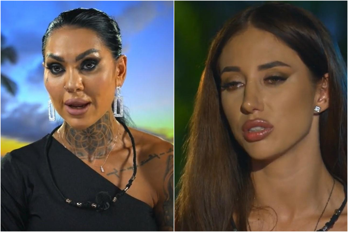 Imagine Stire Asta nu s-a difuzat la TV! Bianca și Claudia de la Insula Iubirii, schimb de replici uluitoare: ”Nu îmi e frică!” | 2review.ro