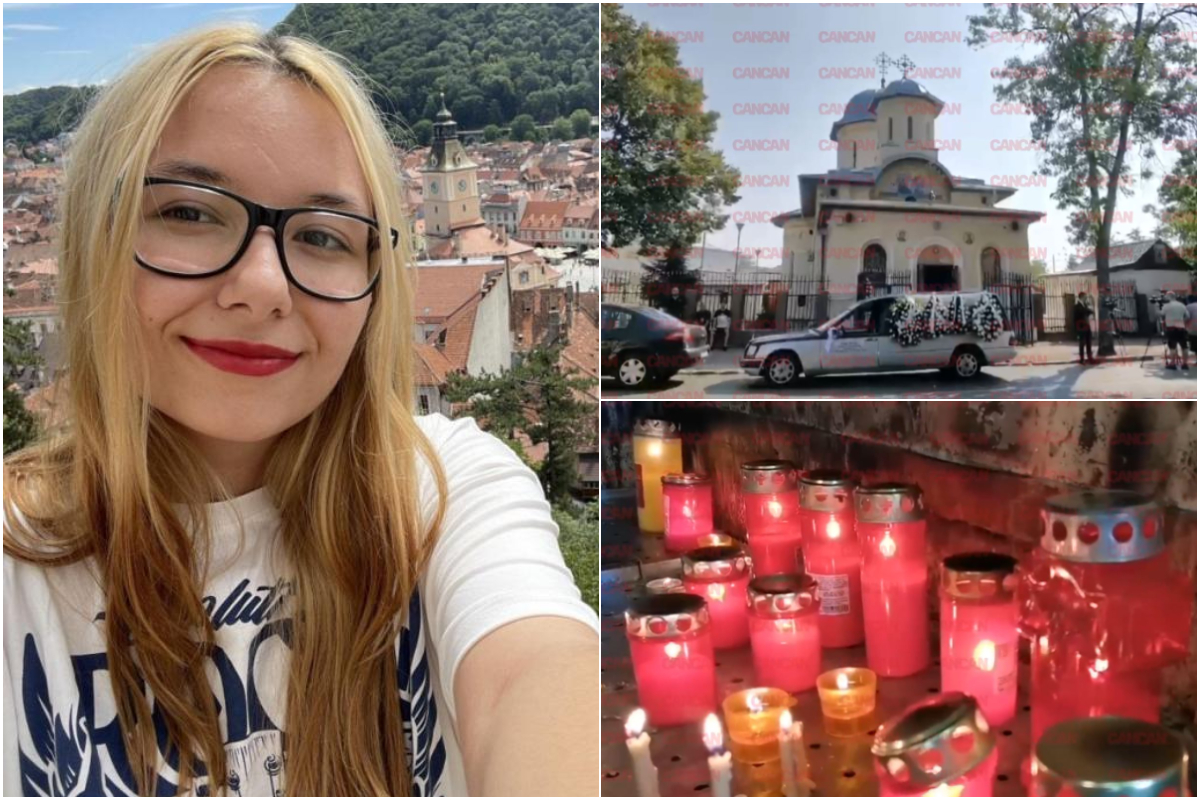 Imaginile durerii! Roberta, tânăra de 20 de ani ucisă de șoferul drogat în stațiunea 2 Mai, condusă pe ultimul drum. VIDEO