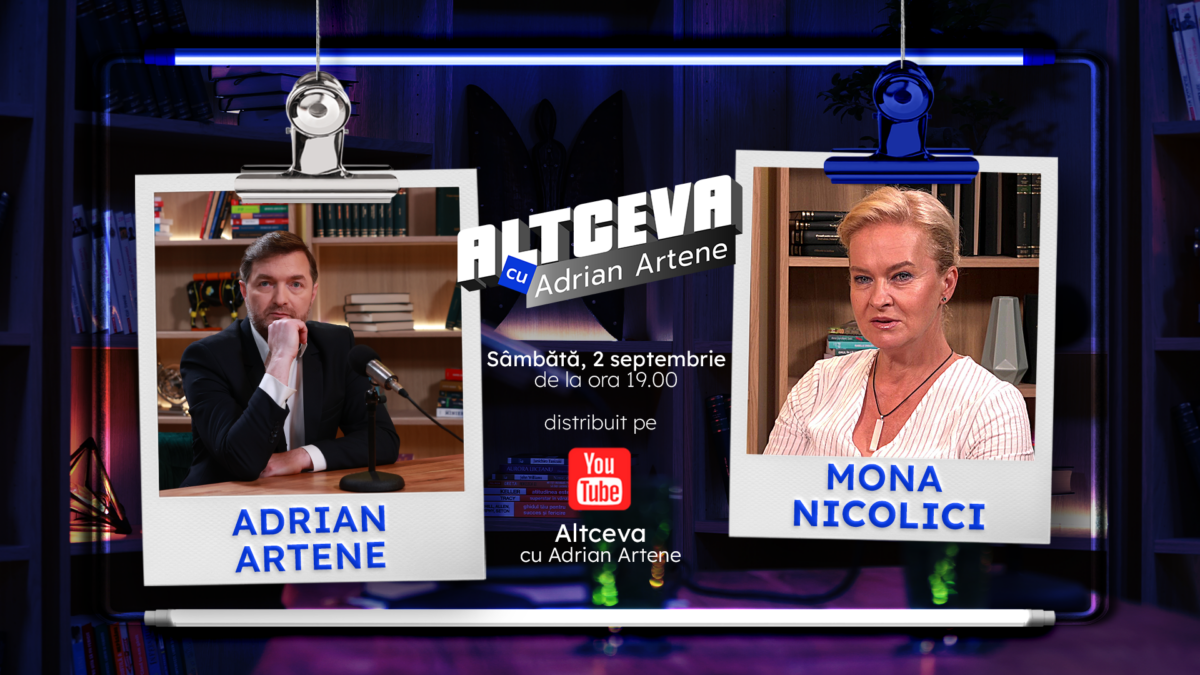 Imagine Stire Mona Nicolici, invitată la podcastul ALTCEVA cu Adrian Artene | 2review.ro