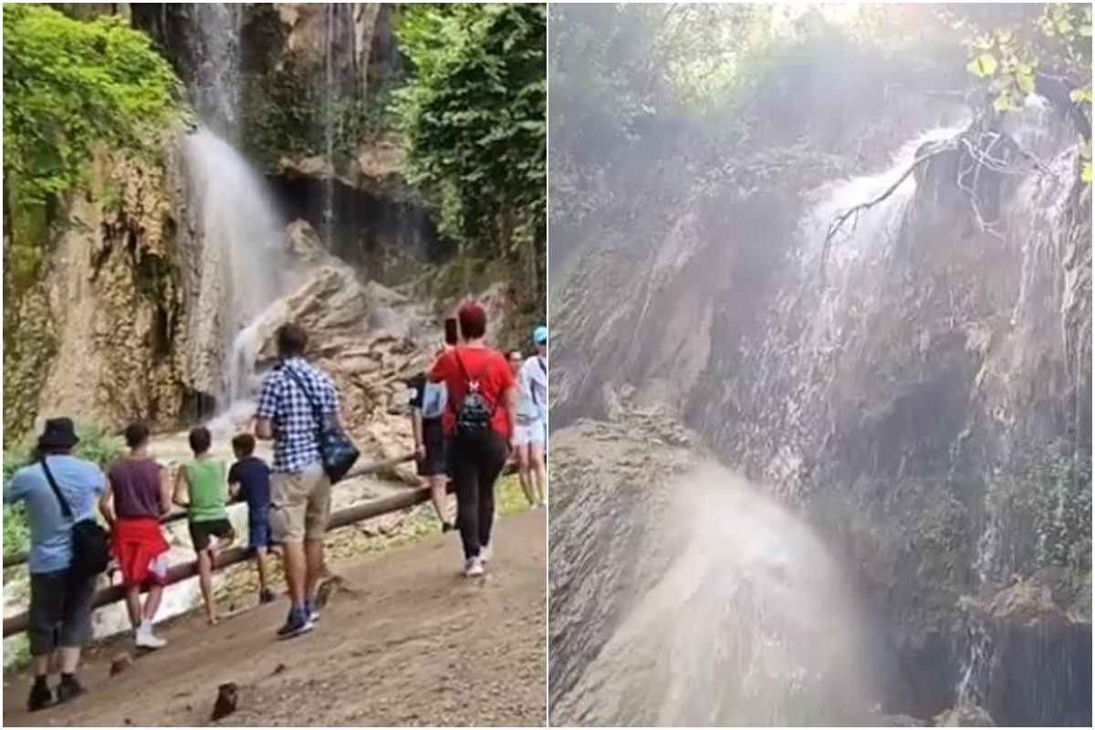 Locul de vis din România, atracție pentru zeci de mii de turiști, s-a prăbușit. Ce s-a întâmplat în Hunedoara, la cascada Clocota