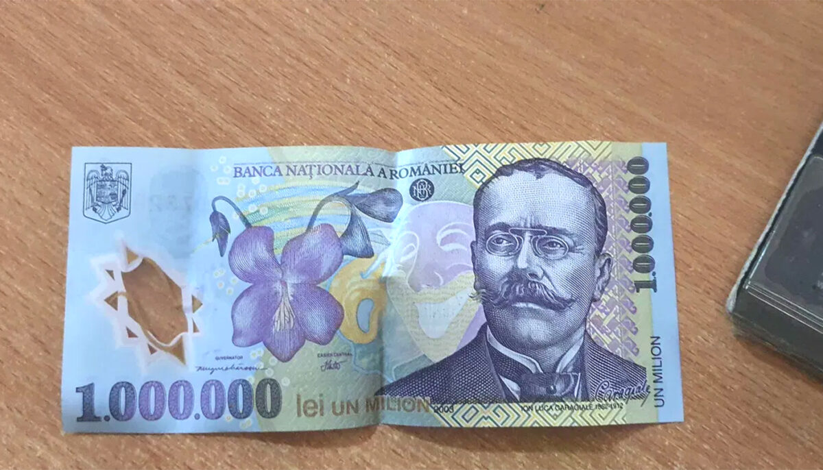 Mai ții minte faimoasa bancnotă de un milion de la începutul anilor 2000? Cu ce sumă se vinde acum, în 2023