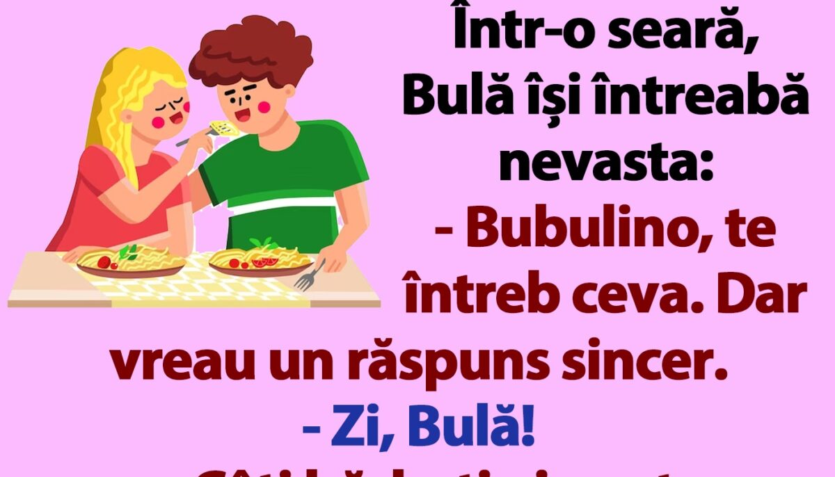 Imagine Stire BANCUL ZILEI | Bulă o întreabă pe Bubulina: „Câți bărbați ai avut până acum?” | 2review.ro