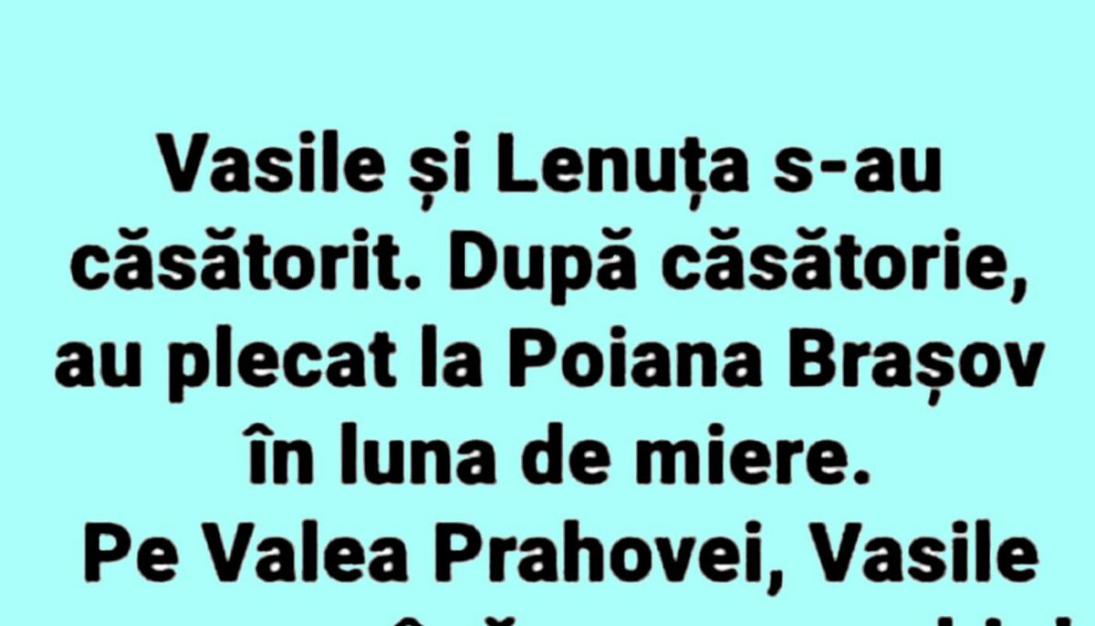 Imagine Stire Bancul dimineții | Vasile și Lenuța s-au căsătorit | 2review.ro