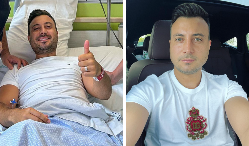 Imagine Stire Valentin Sanfira, mesaj de pe patul de spital după accidentul suferit în Italia. Artistul a fost operat de urgență: ”Din păcate, a fost nevoie de…” | 2review.ro