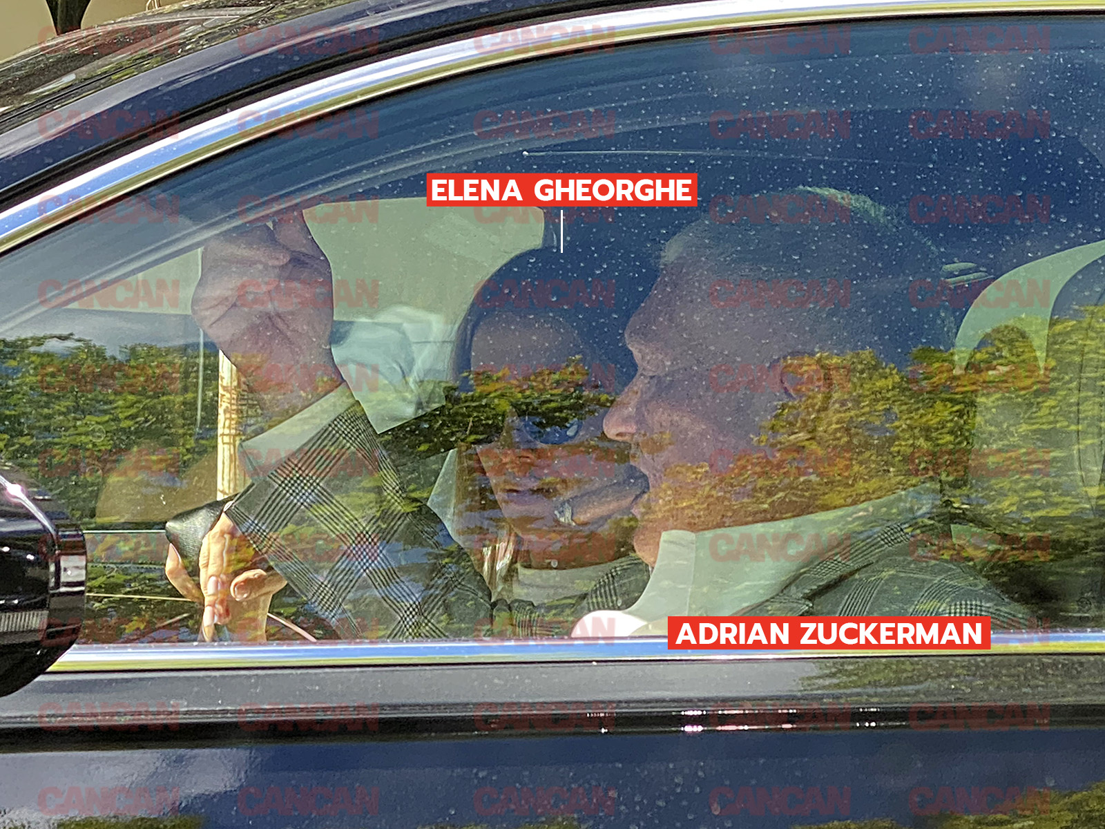 Adrian Zuckerman și Elena Gheorghe au părăsit zona cu un bolid de lux