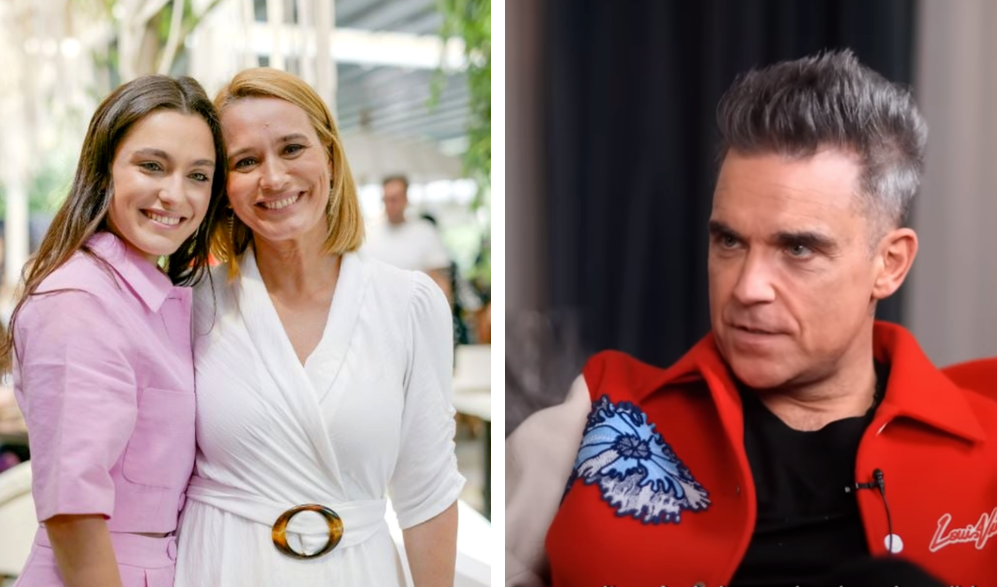 Imagine Stire Ce mesaj i-a transmis Robbie Williams Alexiei Eram. A făcut-o de față cu Andreea Esca! | 2review.ro