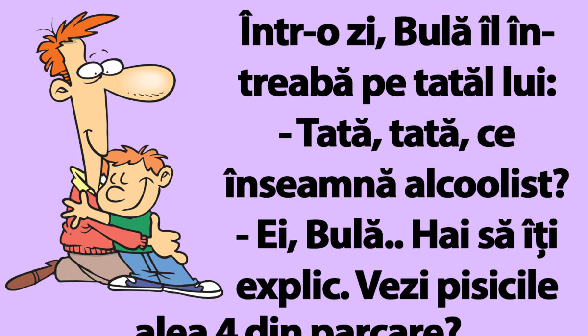 Imagine Stire BANC | Bulă și definiția alcoolistului | 2review.ro