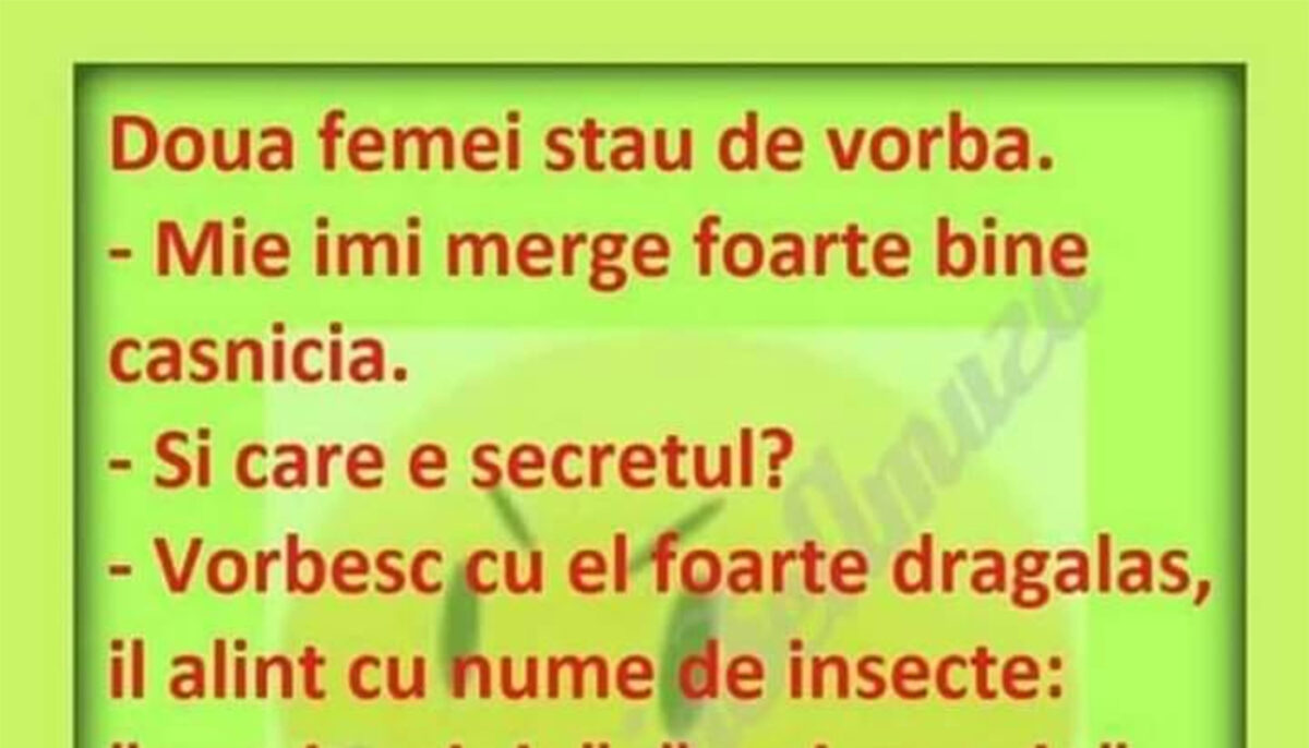 Imagine Stire Bancul începutului de săptămână | Sfaturi de fericire conjugală | 2review.ro