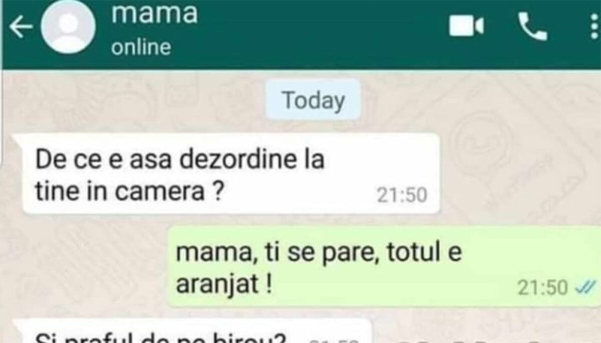 Imagine Stire BANC | „De ce e așa dezordine la tine în cameră?” | 2review.ro