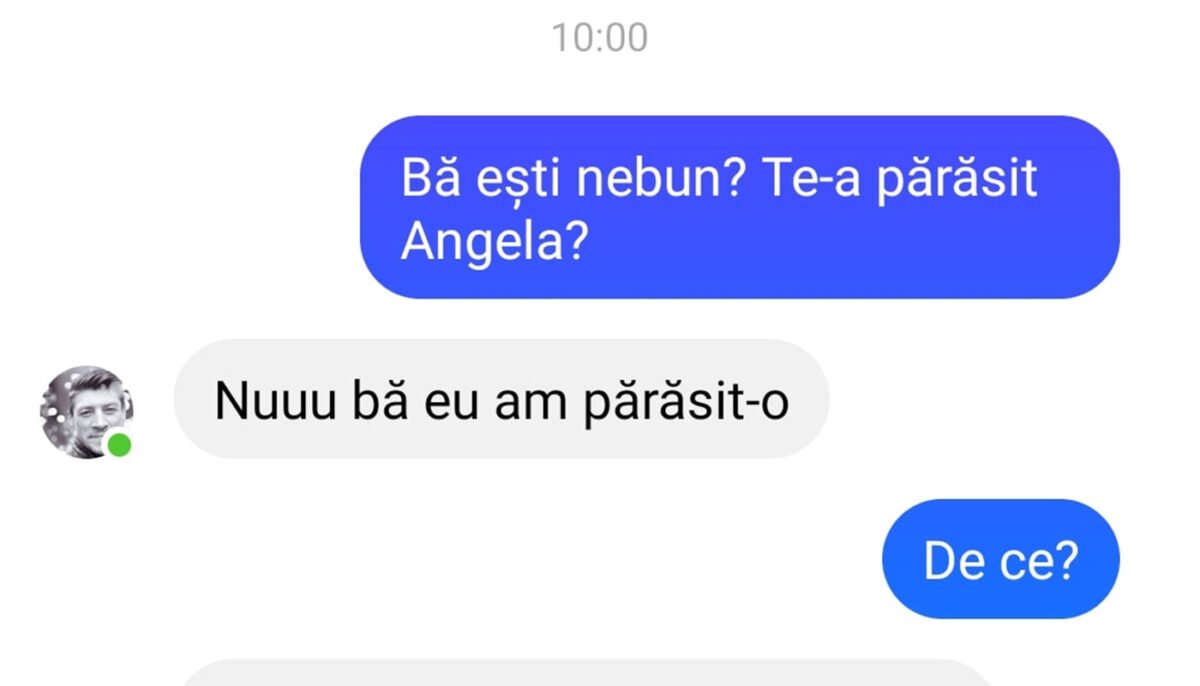 Imagine Stire Bancul începutului de săptămână | „Te-a părăsit Angela?” | 2review.ro