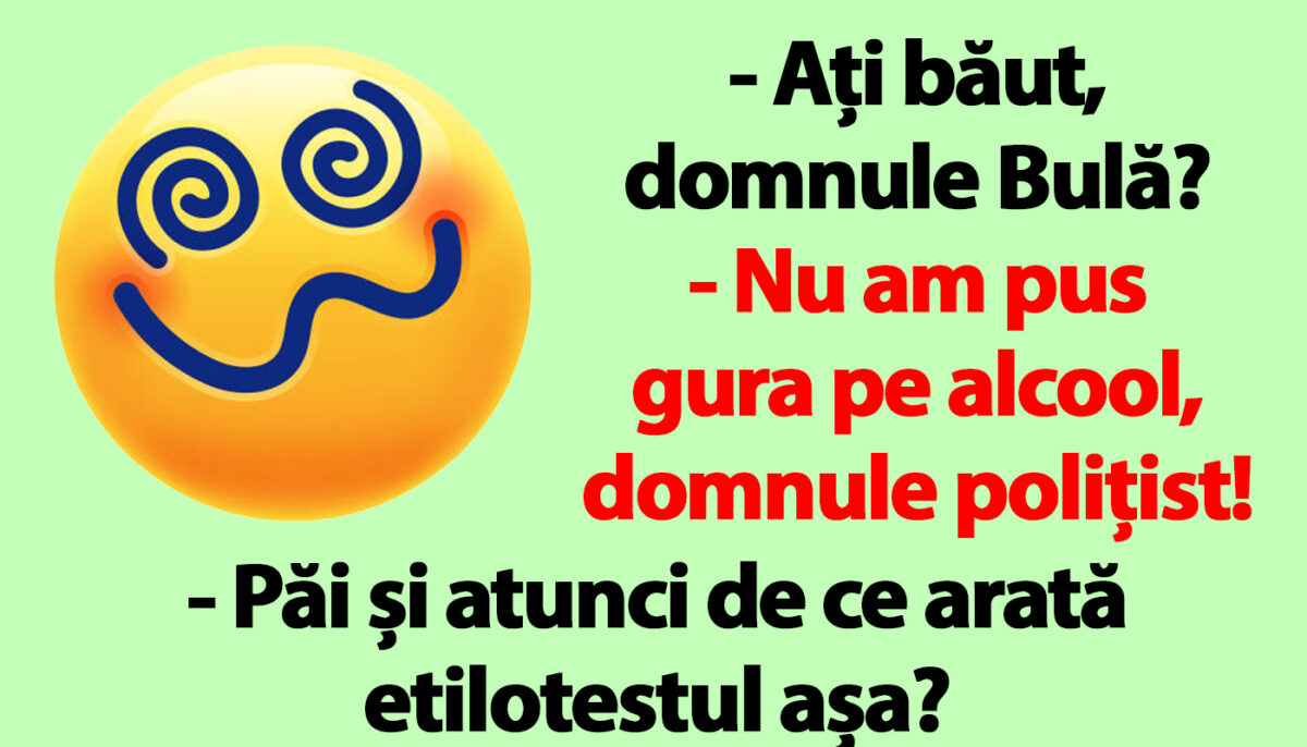 Imagine Stire BANC | „Ați băut, domnule Bulă?” | 2review.ro