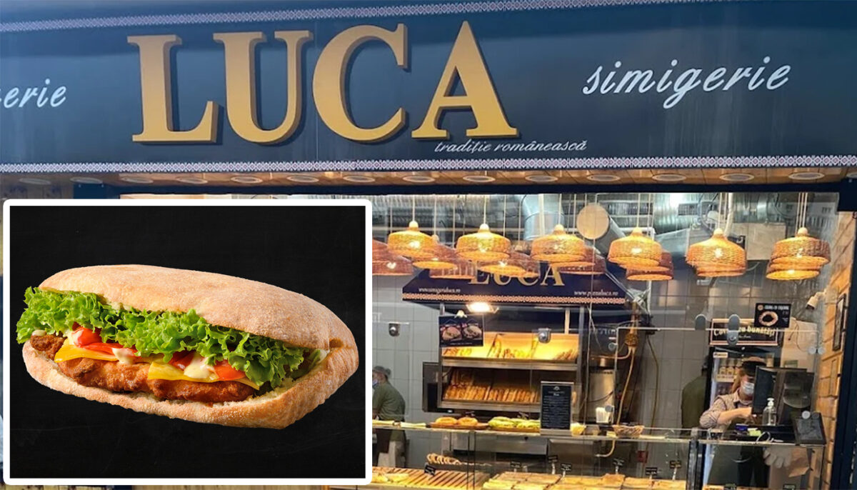 Surpriză! Ce conțin, de fapt, sandvișurile cu șnițel din patiseriile Luca din România