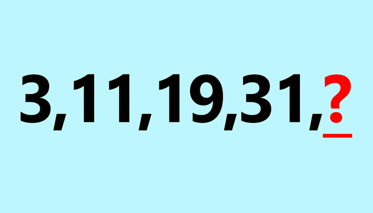 Imagine Stire Test de inteligență pentru IQ 140+ | Ce număr completează seria 3, 11, 19, 31? | 2review.ro