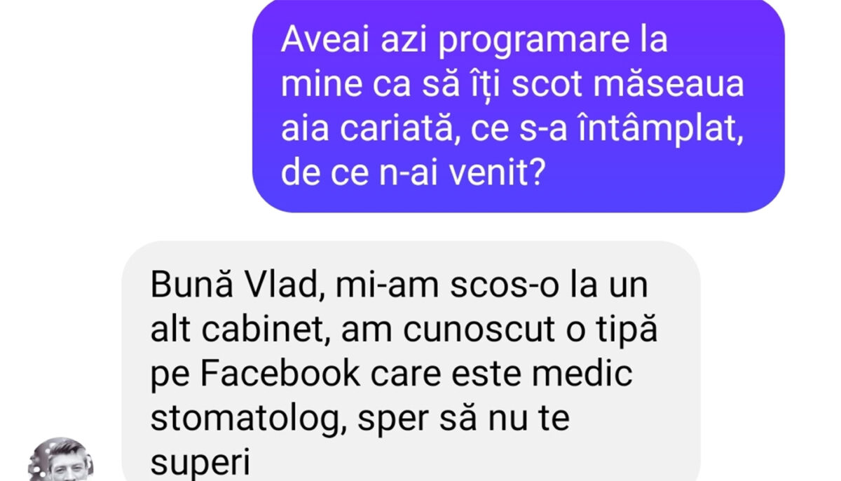 Imagine Stire Bancul de weekend | „Aveai azi programare la mine, să-ți scot măseaua. De ce n-ai venit?” | 2review.ro