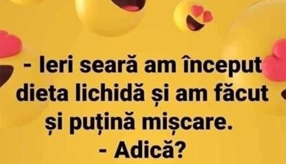 Imagine Stire BANCUL ZILEI | Dieta lichidă | 2review.ro