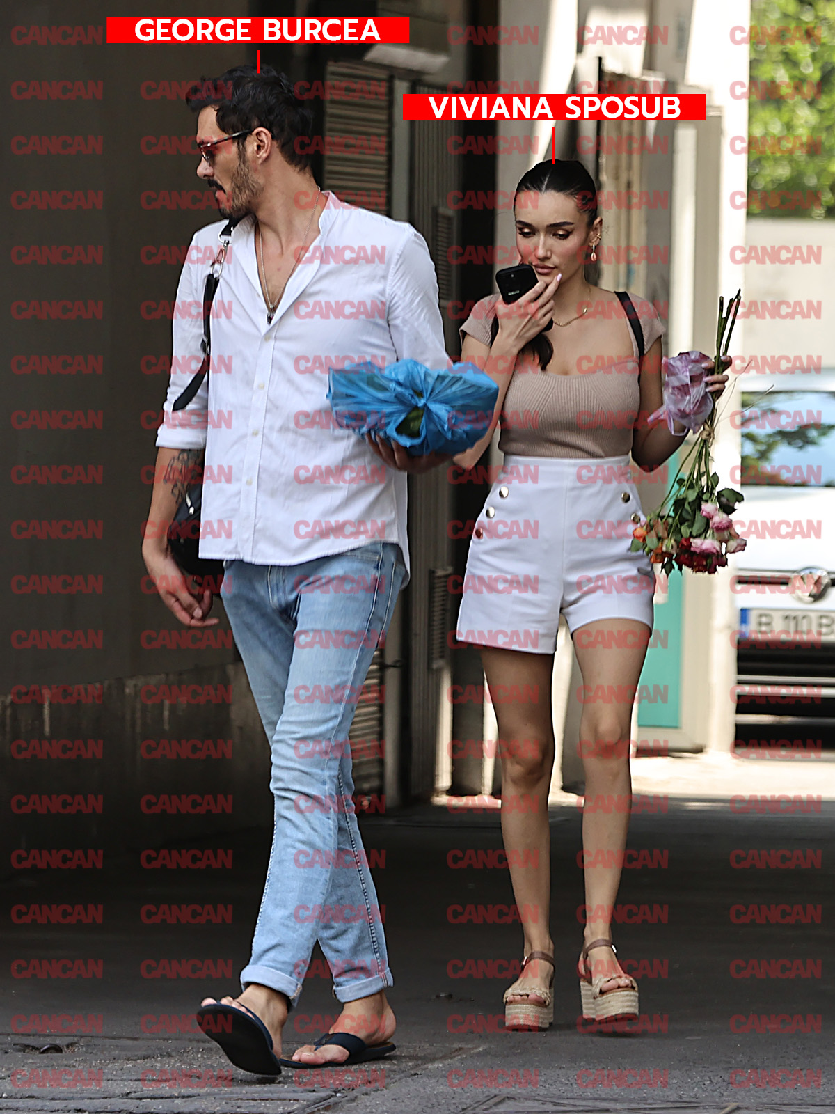 Viviana Sposub și George Burcea s-au împăcat