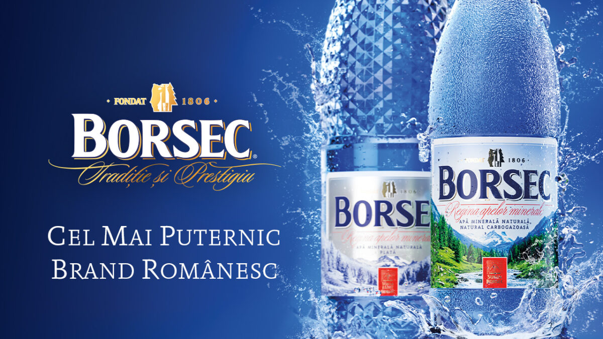 (P) Borsec, votat pentru a noua oară Cel mai puternic brand românesc