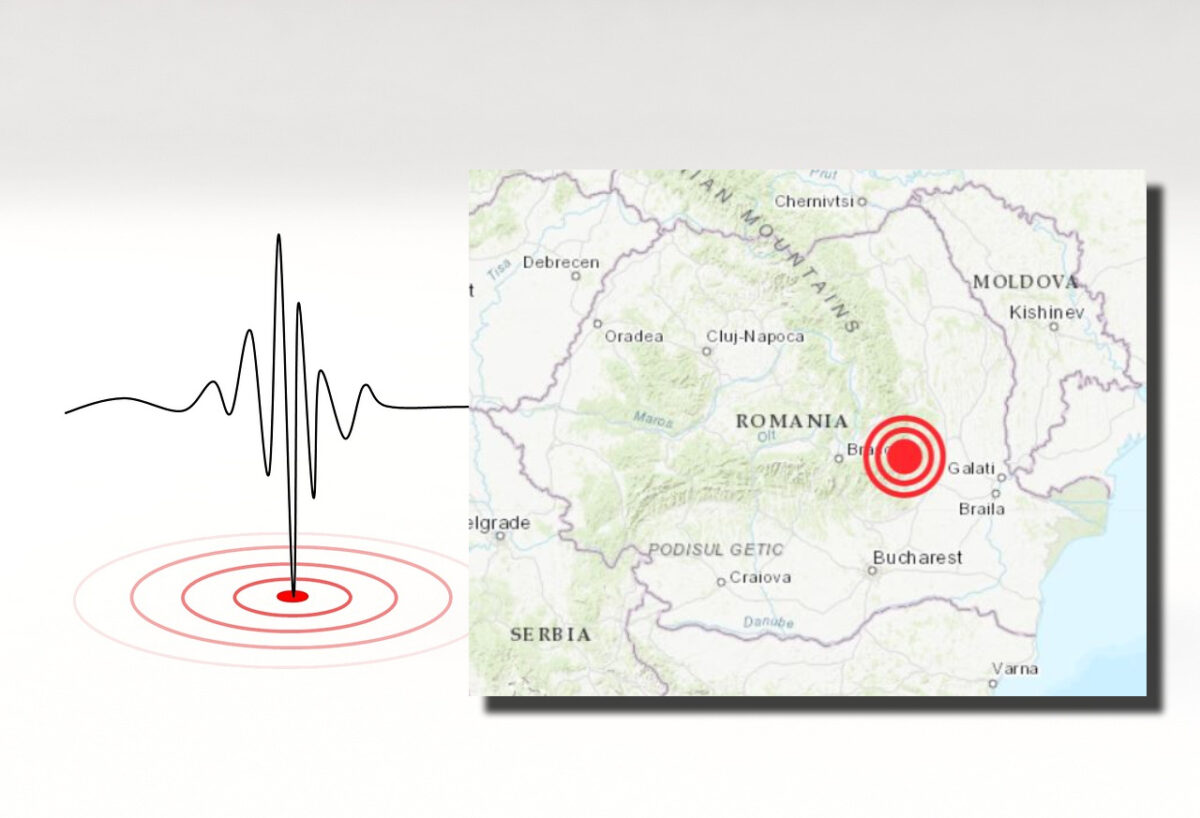 Cutremur în România, sâmbătă seara. Ce magnitudine s-a înregistrat în zona seismică Vrancea