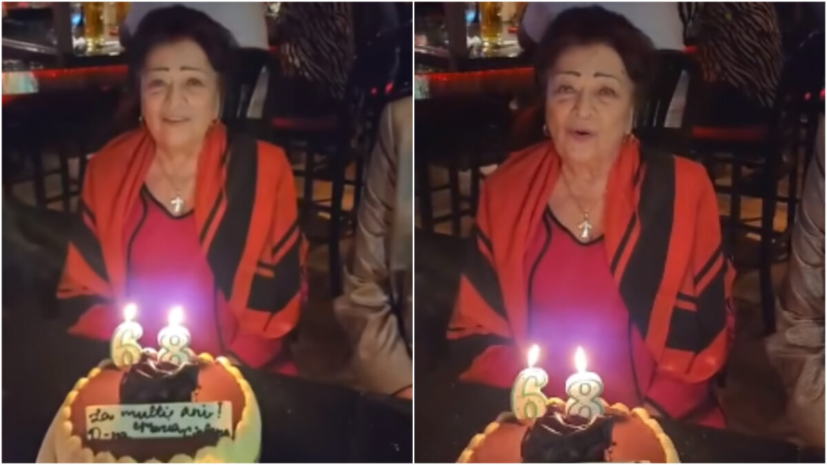 Imagine Stire Maria Ciobanu, suflet tânăr și la 86 de ani. Cum și-a serbat ziua de naștere, în Los Angeles | 2review.ro
