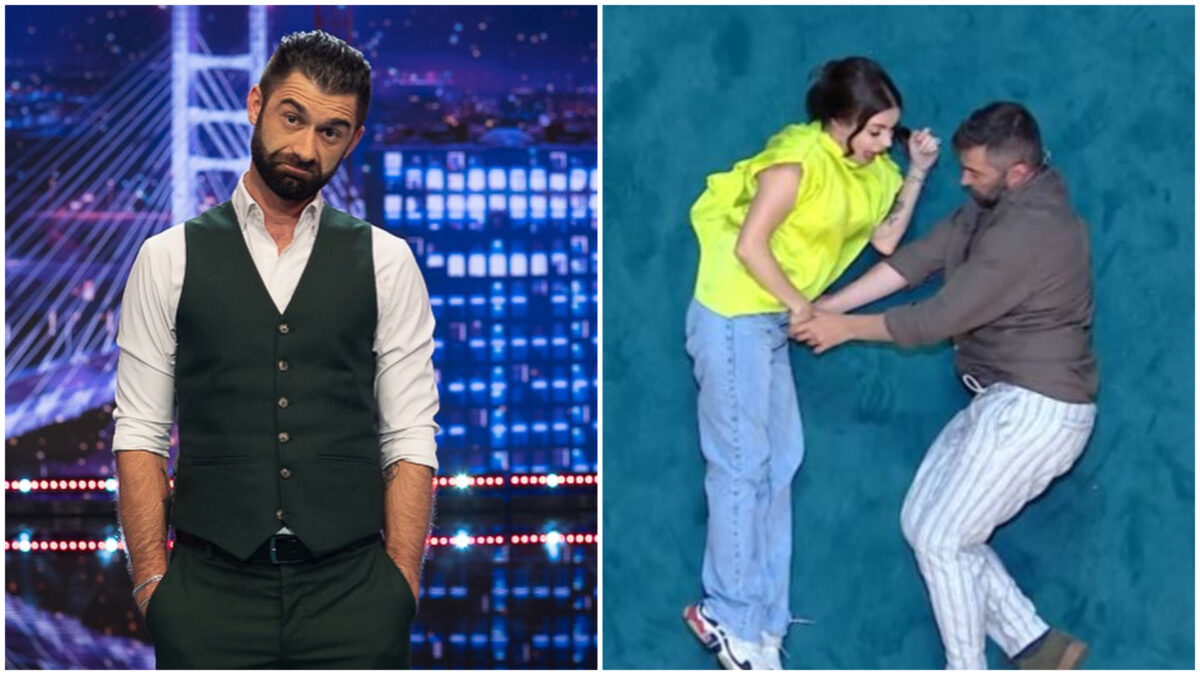 Imagine Stire Scandal din gelozie la „Săriți de pe fix” de pe Pro TV. Paul Ipate nu a suportat să o vadă pe Jojo în brațele altui bărbat | 2review.ro