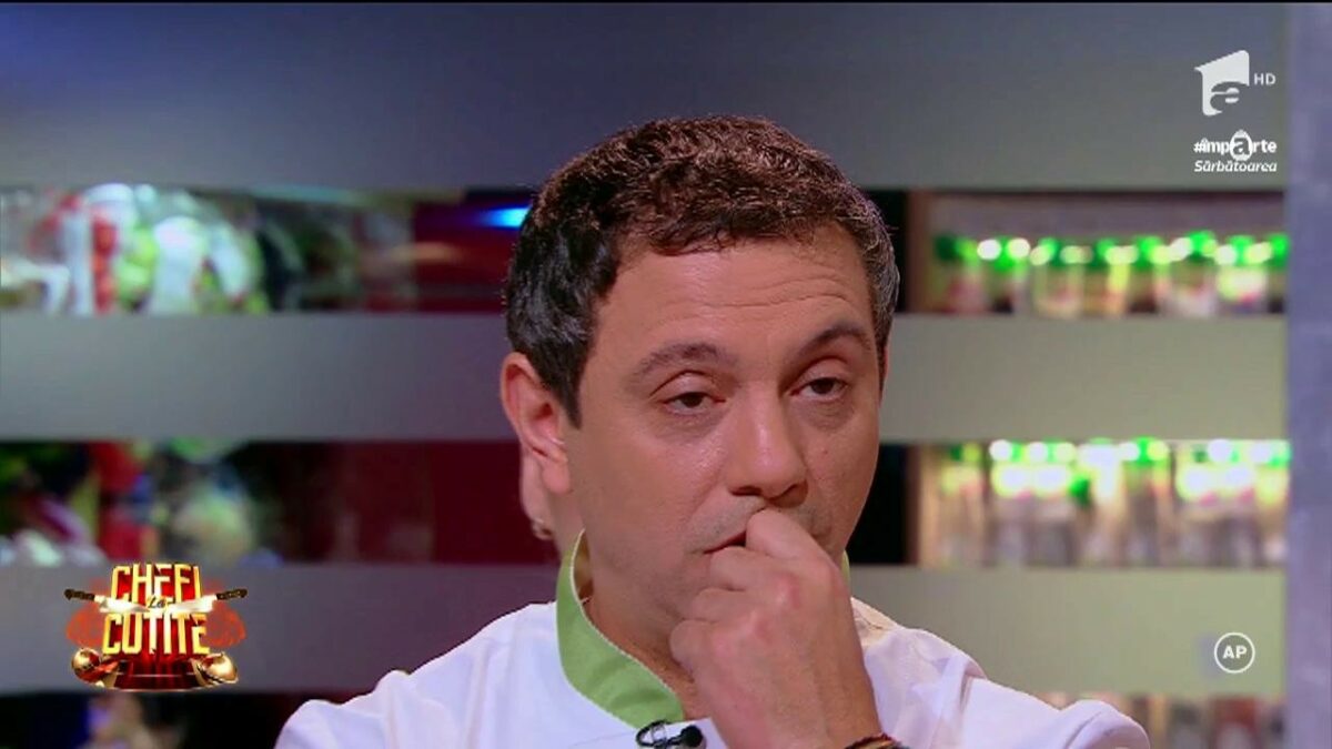 Imagine Stire S-a terminat pentru Sorin Bontea, juratul de la Chefi la Cuțite. Ce veste a primit miercuri noaptea de la Irina Fodor | 2review.ro