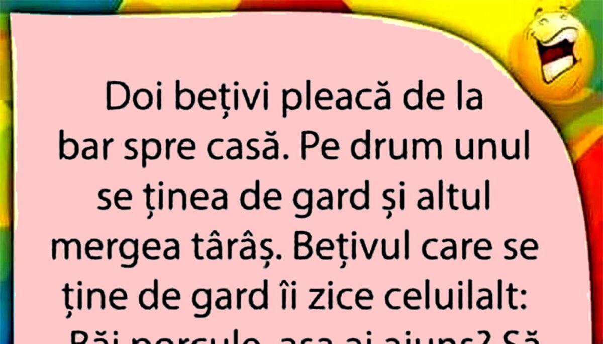 Imagine Stire Bancul de weekend | Doi bețivi pleacă de la bar spre casă | 2review.ro