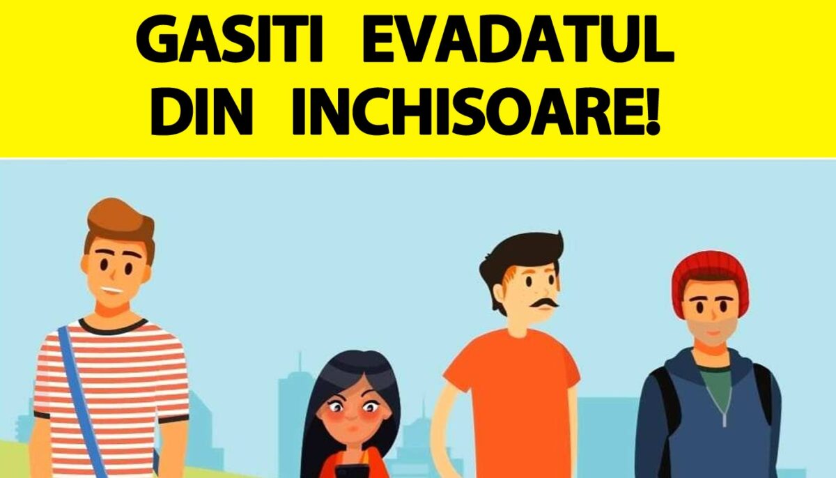 Imagine Stire Test de logică | Unul dintre acești 4 oameni tocmai a evadat din pușcărie. Care este? | 2review.ro