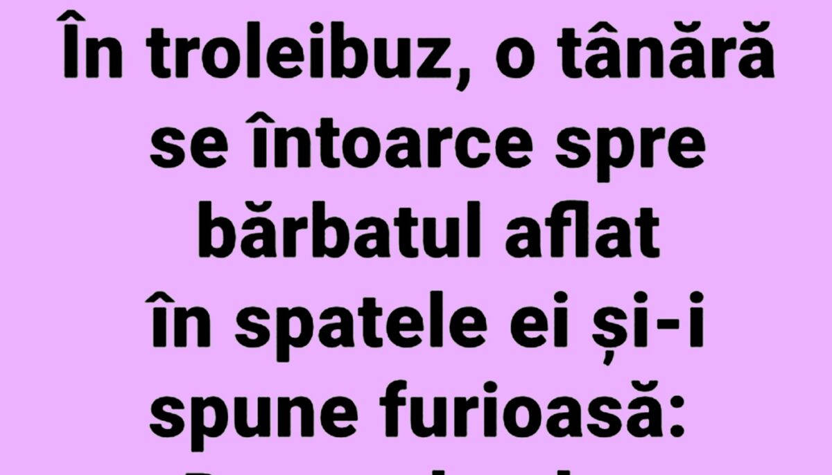 Imagine Stire BANCUL ZILEI | „Domnule, de un sfert de oră mă tot atingi” | 2review.ro