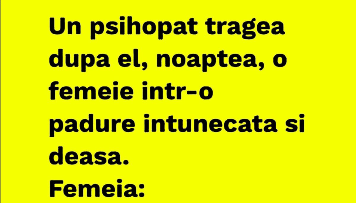 Imagine Stire BANCUL ZILEI | Psihopatul și femeia fricoasă | 2review.ro