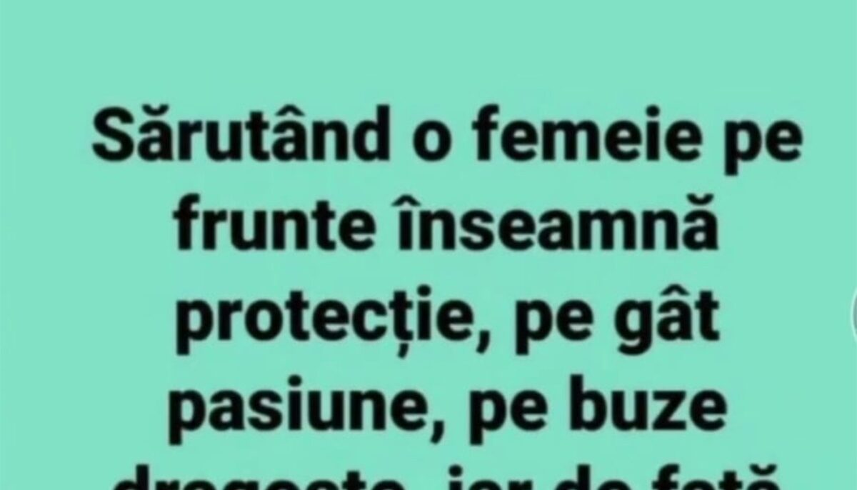 Imagine Stire BANCUL ZILEI | Cele 4 tipuri în care poți săruta o femeie | 2review.ro