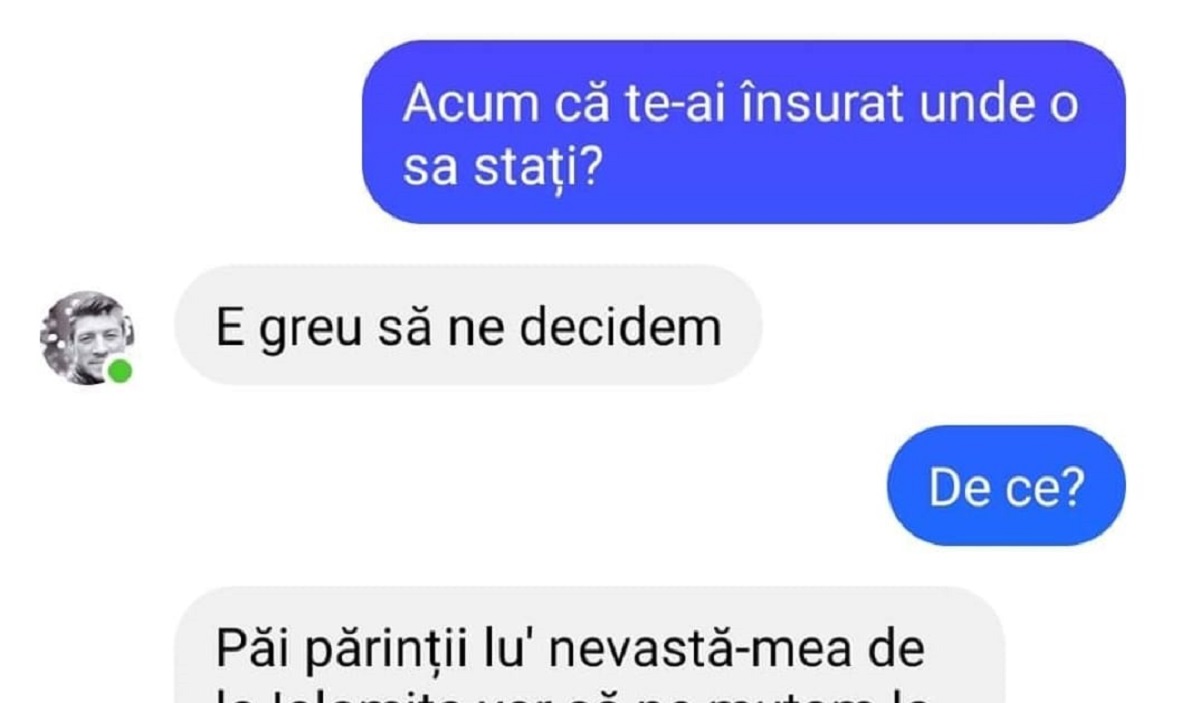 Imagine Stire Bancul de duminică | Doi prieteni stau de vorbă: „Acum că te-ai însurat, unde o să stați?” | 2review.ro