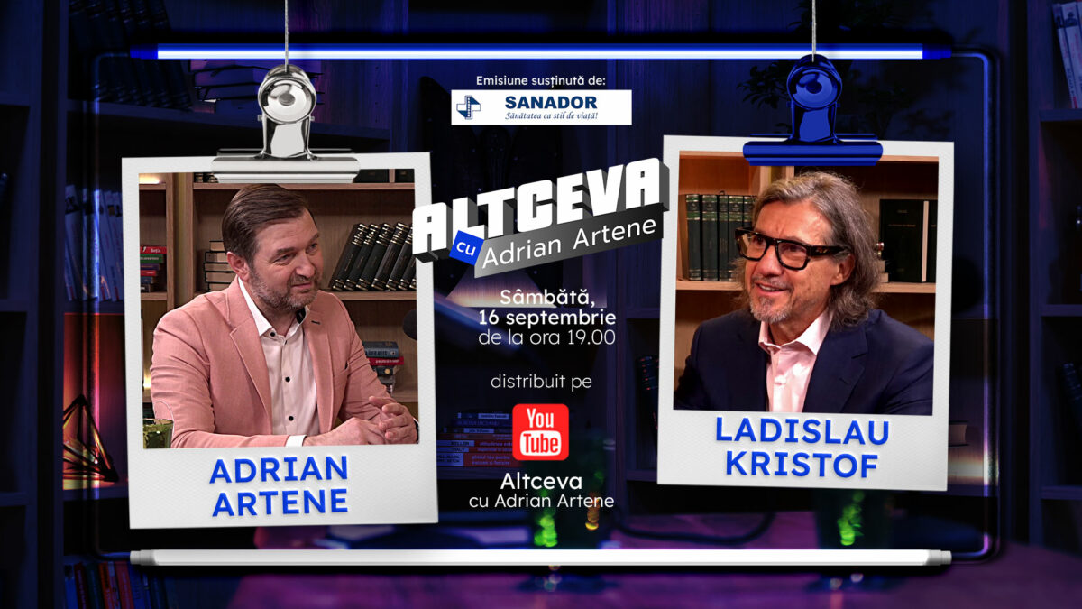 Imagine Stire Ladislau Kristof, invitat la podcastul ALTCEVA cu Adrian Artene | 2review.ro