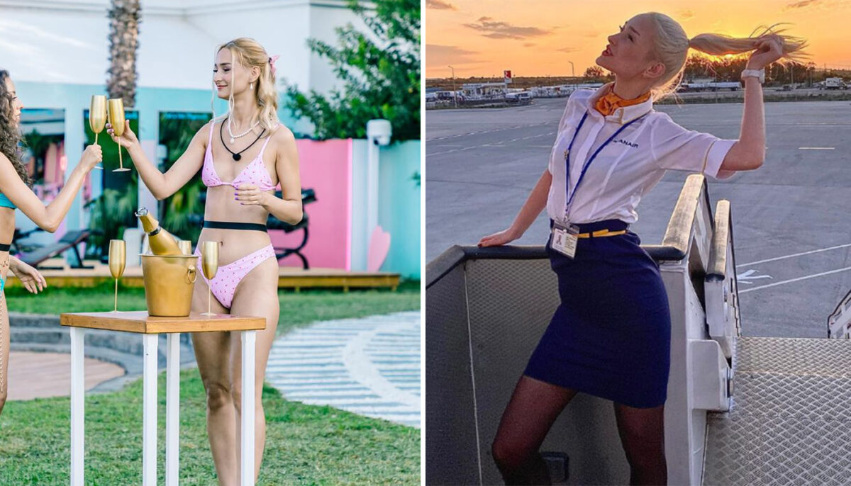 Imagine Stire Cine e, de fapt, Josefinka de la Love Island. Care e numele real al stewardesei care participă la show-ul de la Pro TV | 2review.ro