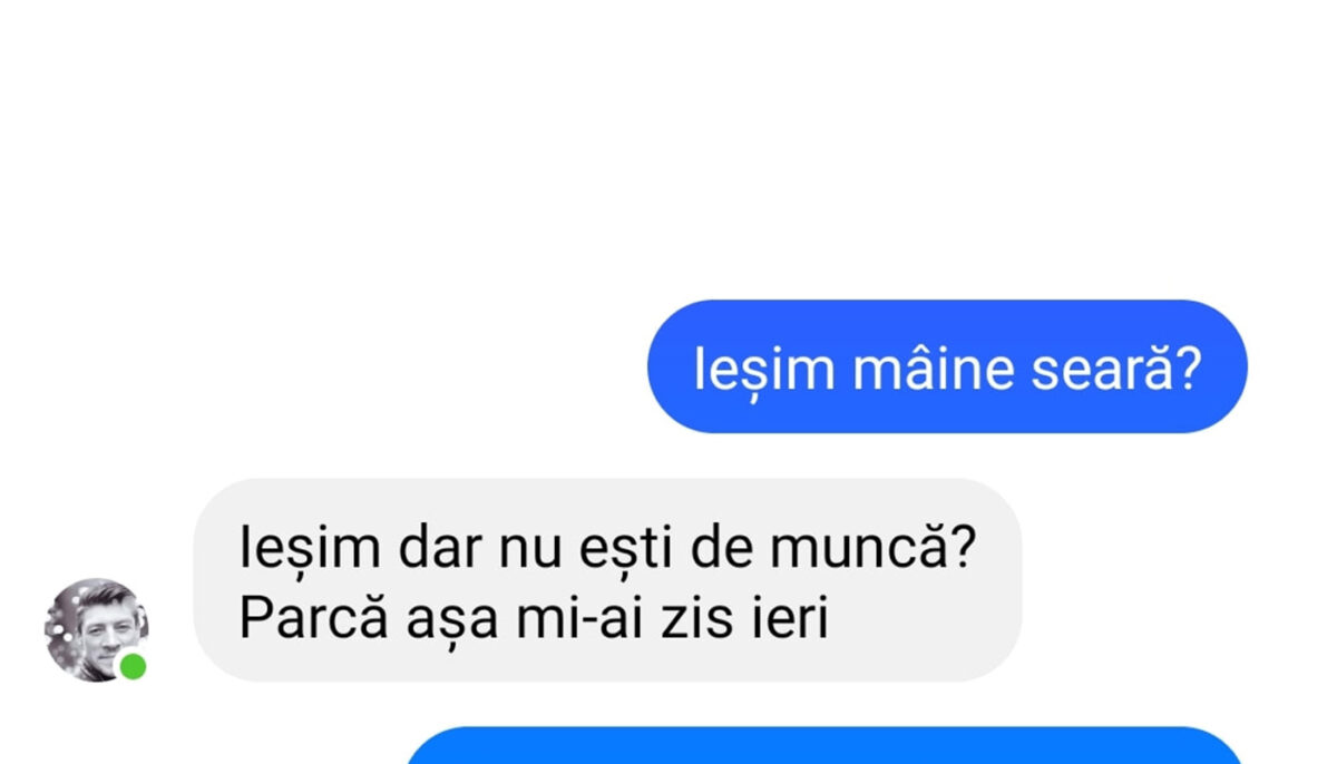 Imagine Stire Bancul începutului de săptămână | „Ieșim mâine seară?” | 2review.ro