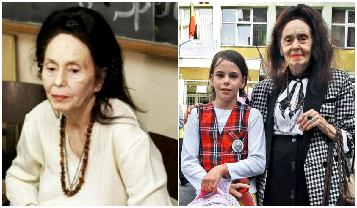 GALERIE FOTO! Cum a fost surprinsă Adriana Iliescu pe străzile din Bușteni. Ajunsă la vârsta de 85 de ani, cea mai bătrână mamă din România merge numai ajutată de fiica ei!