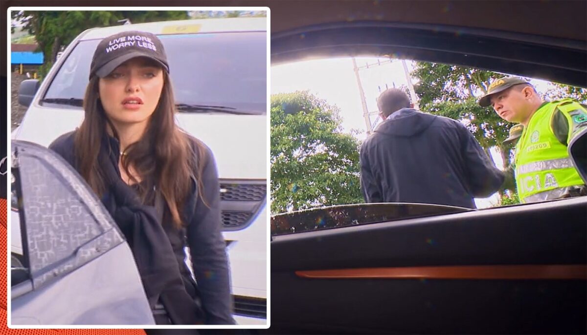 Imagine Stire Alexia Eram a înjurat un polițist columbian, la America Express: „Es la imunidad, boule!” Ce i-a mai zis fiica Andreei Esca | 2review.ro